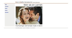 Desktop Screenshot of kurtz-steffen.de